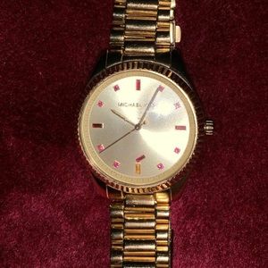 Gold Michael Kors watch